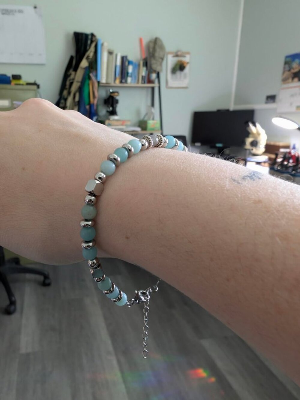 7 Year Old Sweet Birthday Gifts, Birthday Gift For 7 Year Old, Amazonite - Picture 4 of 10